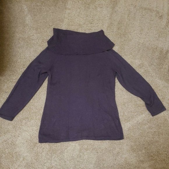 Lane Bryant‎ Women's Size 14/16 Light Weight Sweater Shirt Long Sleeve Brown - Picture 6 of 10